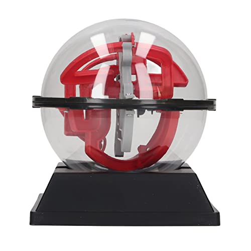 Generic Laberinto 3D Bola de Laberinto Juguete para Desarrollar la Inteligencia Regalo Ideal para Niños, Plástico para la Educación de los Niños (56 obstáculos)
