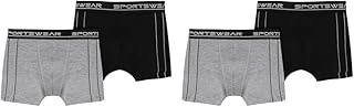 Charmaine Underwear for Boys, Boxer Briefs, 2 Per Pack, Multicolor Variety 3, Size 15-16 Years Old (Pack of 2)