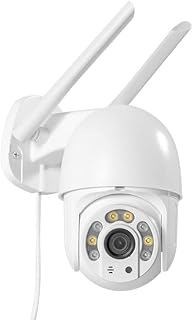 Câmera de segurança ao ar livre com visão noturna colorida de 1080p, câmera wifi com rastreamento de movimento, alertas instantâneos, câmera de vigilância com áudio bidirecional, IP66