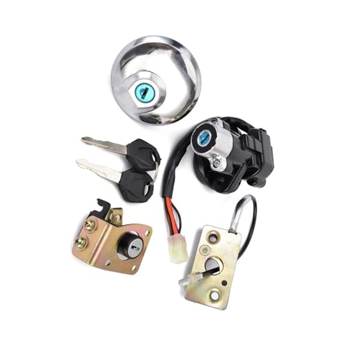 Cerradura de asiento GZ125 GZ250 y kit de llave interruptor de encendido Suzuki GZ-125 GZ-250