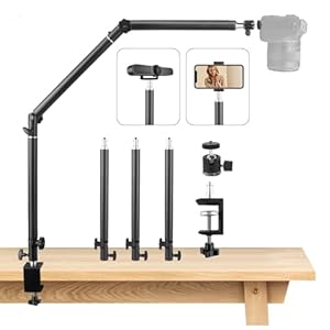 JEBUTU MS05 Klemm- & Mini-Kamera Tischstativ