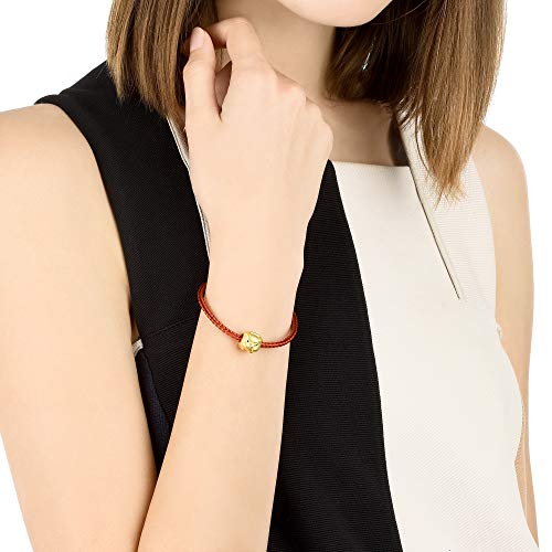 CHOW SANG SANG 999 24K Solid Gold Zodiac Pig Charm Bracelet for Women 90024C3