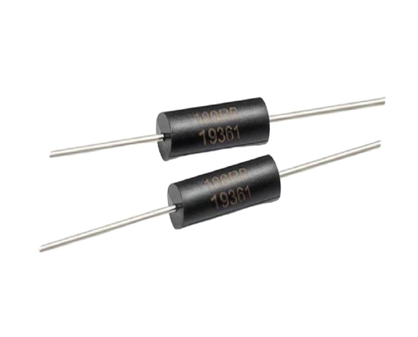 YMUGUEGH (2pcs) 0.25W 1/4w Resistor 0.1% Non-inductive Resistance 1/4W 200R 240R 250R 300R 400R 500R Oh(500R)