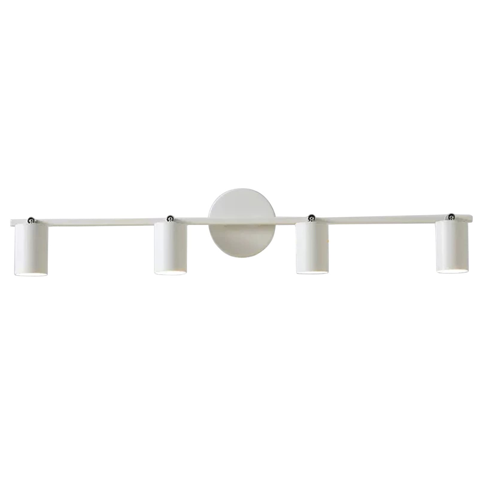 Luci da toeletta Moderne a LED 4 luci Apparecchi di Illuminazione per toeletta da Bagno Luci da toeletta da Bagno Moderne opache （Luce Regolabile in Tre Colori） (Colore : Bianca, Dimensioni : 80cm)