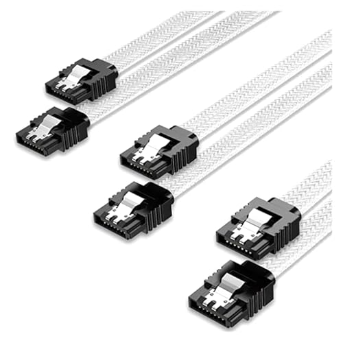 Cable de datos SATA 3.0 0.5m con funda de nylon miniatura 3