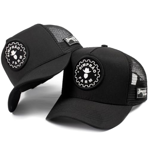Boné Country Agro Simprão Farm Masculino Aba Curva