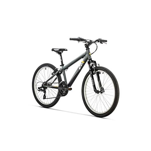 AFX Bicicleta MTB Junior 24" Rohan, Color gris