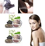 2 Pack Polygonum Multiflorum Solid Shampoo Bar, 100% Natural Shampoo Bar for Hair, Organic...