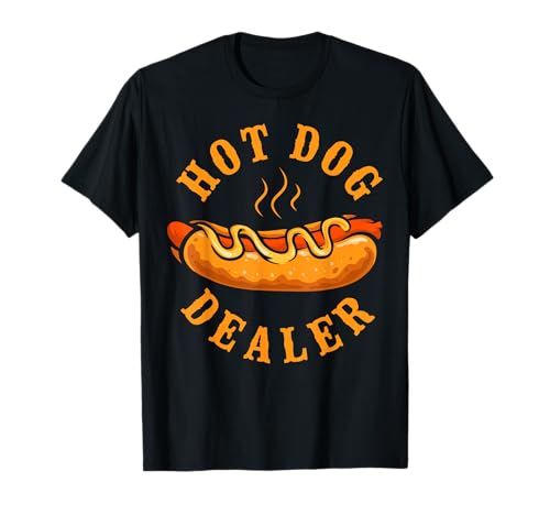 Hot Dog Adult Hot Dog Dealer T-Shirt