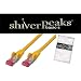 Produktbild shiverpeaks Patchkabel cat6A S/FTP PIMF Halogenfrei gelb 0,25m