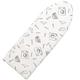 Seiritex Over Door Ironing Board Cover 13 x 37 inch, Small Iron Board Cover w Heat Reflective 3 Laye