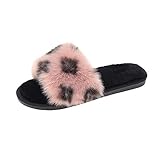 fit für Kleinkinder Mädchen und Frauen. Das Fell ist super weich und sie sind flauschig. Der elegant gestaltete Look und Farben wie Schwarz, Rosa, Weiß, Rot, Gelb, Blau usw. sorgen für ein stilvolles und komfortables Gefühl.