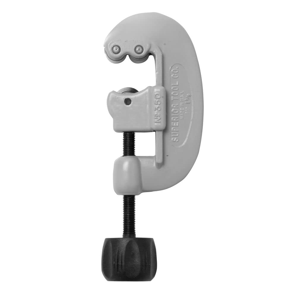Superior Tool 1-1/8" O.D. Screw-Feed Tubing Cutter (#350)