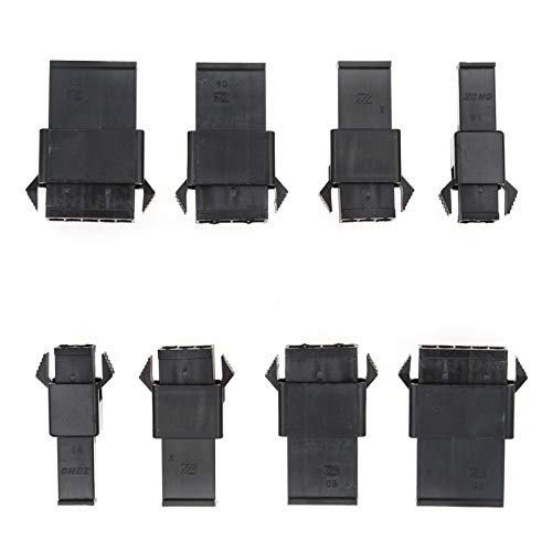 560Pcs 2.54mm 2/3/4/5 Pin Black Wire to Board Connectors Male Female Jumper Pin Header Housing Connector Wire Cable