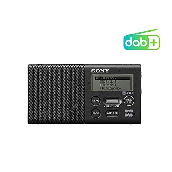 Sony Xdr-P1Dbp - Radio Portatile Fm/Dab/Dab , Nero