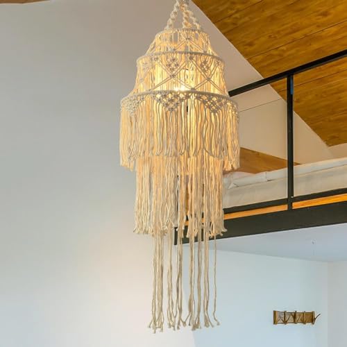 Gland lampe suspendue chambre et escalier décoration D40 - 6