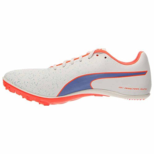 PUMA Puma Women's TFX Sprint V5 W, White/Ultramarine/Fluorescent Peach Co, 7.5 B US
