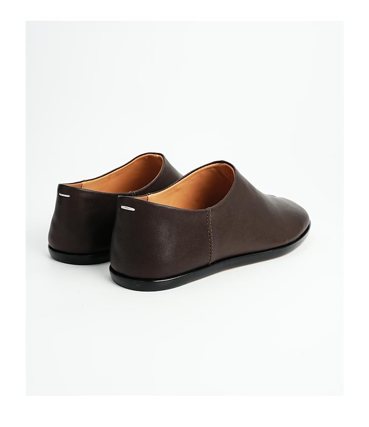 Image of UBWDU Split Toe Shoes Tabi Shoes Women Wide Width Round Toe Ballet Flats for Women
