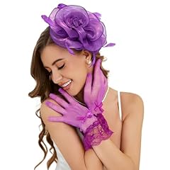 E-purple Hat&glove