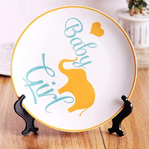 Display Stand Easel Plate Stand Holder Picture Frame Stand Multifunctional Display Holder For Plates Mobile Phones Books Photos Home Decoration Accessories (PLASTIC 6PC)