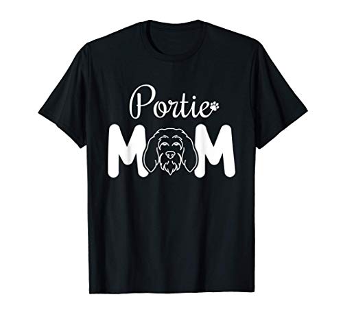 Portuguese Water Dog Rescue Portie Mom T-Shirt