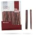 GigaBite Best Pet Supplies FDA & USDA Certified Free Range Bully Taffy Esophagus Gullet Sticks Dog Treats - 6 Inch, Pack of 40