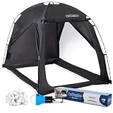 BedBunker Bed Tent Twin or Full Size | Twin Bed Tent with 3 Doors and LED Light | Bed Tent Full for