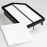 Genuine OEM Engine & Cabin Air Filter Combo Kit 28113-1R100, 97133-2E210 Compatible with Kia Rio
