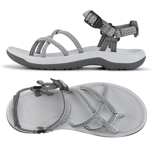 Image of Viakix Women's Walking Sandals - Premium Comfortable Sport Sandals for Outdoors, Travel, Hiking, Beach & Everyday Wear