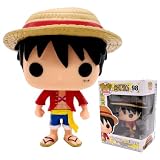 CBOSNF O-ne Pie-CE Anime Figure Luff-y，Anime Heroes Figure Collection Figura de Acción Decoración,Adornos para Tartas para Cumpleaños Decoración de La Torta del Fiesta Suministros