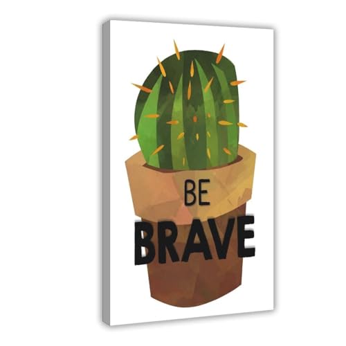 Affiches de cactus sur toile premium, grande décoration murale de salon