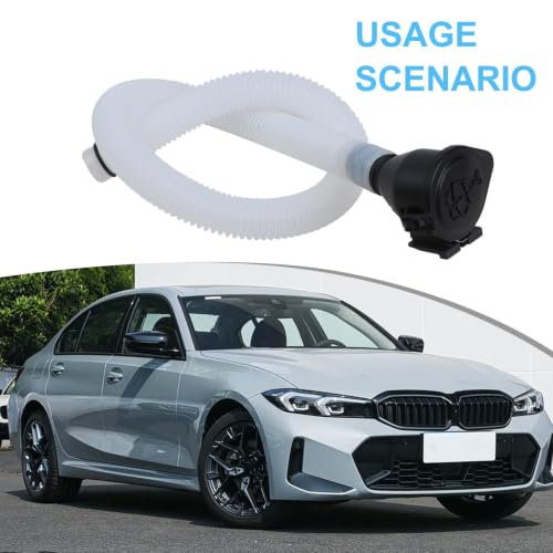 Pieza de repuesto de tubería de llenado limpiaparabrisas BMW E90 316i 318D 4