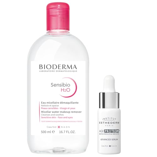 Image of Bioderma - Sensibio - H2O Micellar Water - Makeup Remover Cleanser - Face Cleanser for Sensitive Skin