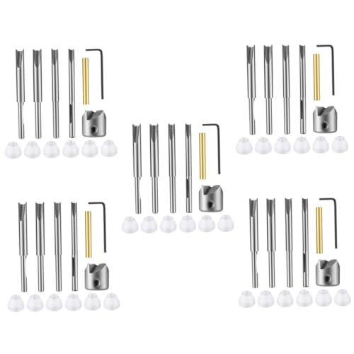 OSALADI 5ensembles Système De Découpe Pour De Stylo Outil De Pour Menuiserie De Fraisage Avec Coupe Pour Usinage Et Noyau