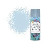 Rust-Oleum Blue Weather, Mould and Algae Resistant Garden Spray Paint Aerosol in Matt Finish - Blue Sky 400ml