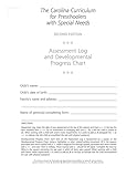 THE CAROLINA CURRICULUM FOR PRESCHOOLERS WITH SPECIAL NEEDS (PAPER FORMS): Assessment Log and Developmental Progress Chart (Package of 10)