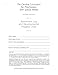 The Carolina Curriculum for Preschoolers with Special Needs (CCPSN) Assessment Log and Developmental Progress Chart