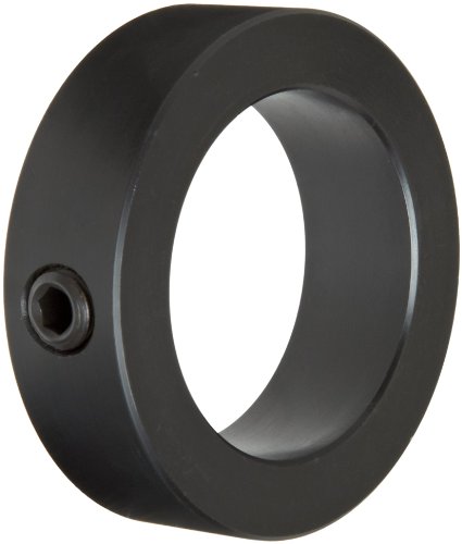 Climax Metal C-212-BO Steel Set Screw Collar, Black Oxide Plating, 2-1/8