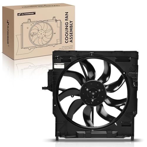 A-Premium Engine Radiator Cooling Fan Assembly with Brushless Motor