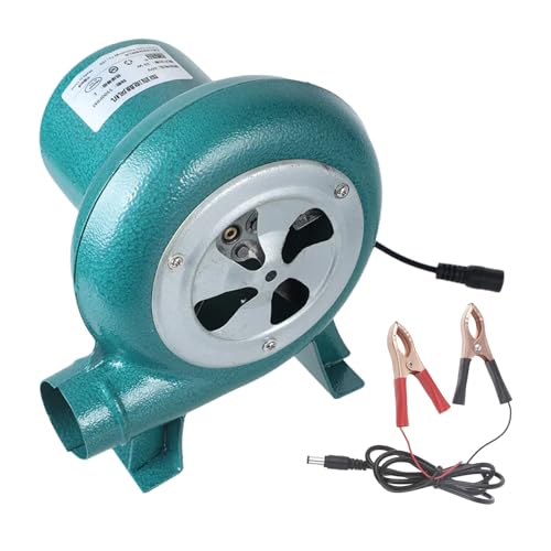 NOLOWY Ventilador de barbacoa para el hogar, ventilador centrífugo pequeño, 30 W, 40 W, 60 W, 80 W, 5,5 x 2,1 mm, adaptador para barbacoa