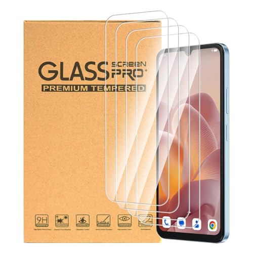 ESACMOT 4 �p�b�N �����ޗ� Fossibot S5 Pro (6.75 �C���`) �Ƃ̌݊������� ��ʕی�t�B���� - 9H�d�x HD�N���A �w��h�~ �ی�t�B����