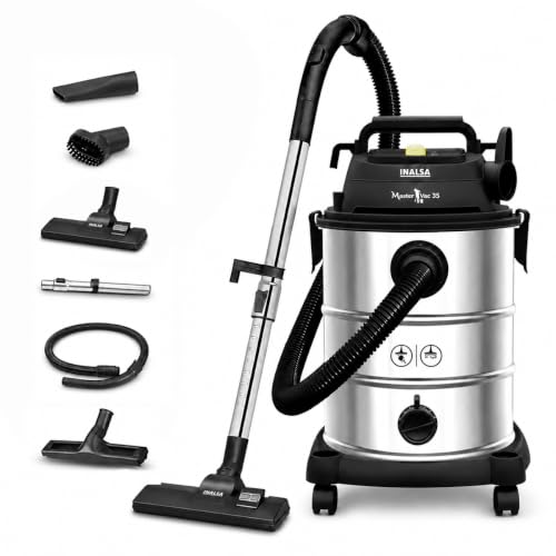 INALSA Wet and Dry Vacuum Cleaner for Home,35 ltr Capacity,1700 W...
