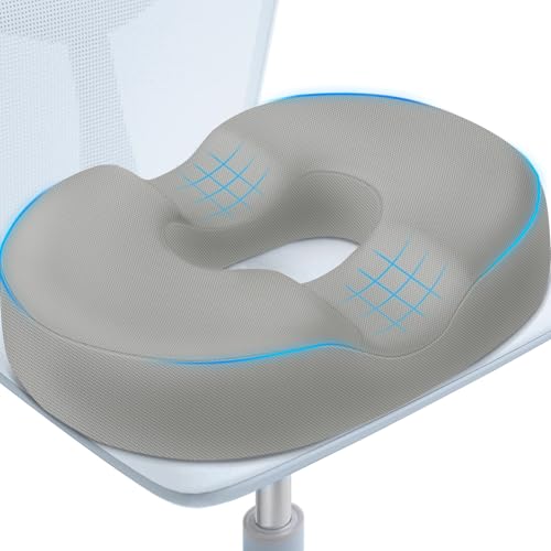 BlissTrends Donut Pillow Seat Cushion, Memory Foam Lifting Cushions