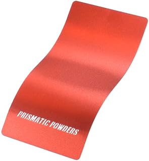 PRISMATIC POWDERS Anodized Red - Transparent Polyester Powder Coating - Satin 1 LB - Durable, High Performance Coating for Automotive Metal, Wheels, Parts - Made in USA - (PPB-5936)