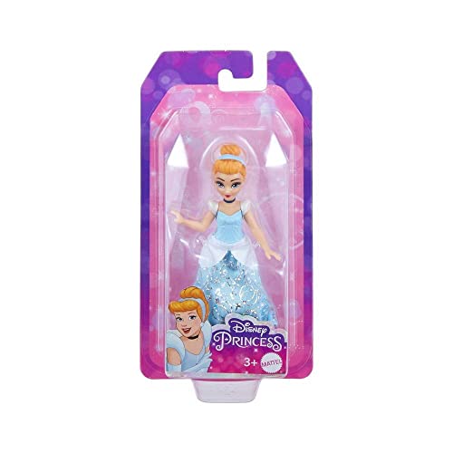Boneca Princesa Cinderela Mini Disney 9 cm - Mattel