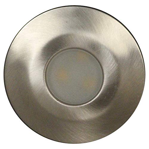 Image of Luxform Lighting 2 Set Alpha 42mm Deck Light in Stainless Steel