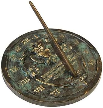 Rome Industries 2329 Brass Thoreau Sundial /supplyunbeatablesales