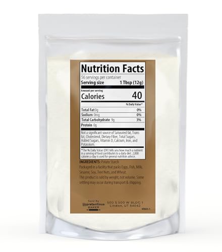 Unpretentious Potato Starch, 1.5 lb, Thickener for Soups, Stews, Sauces & Gravies - Thumbnail 2