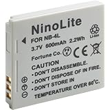 NinoLite NB-4L 互換 バッテリー キャノン IXY 620F 610F 600F 410F POWER SHOT TX1 等対応 nb4l_t.k.gai