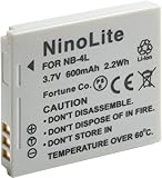 NinoLite NB-4L 互換 バッテリー キャノ�